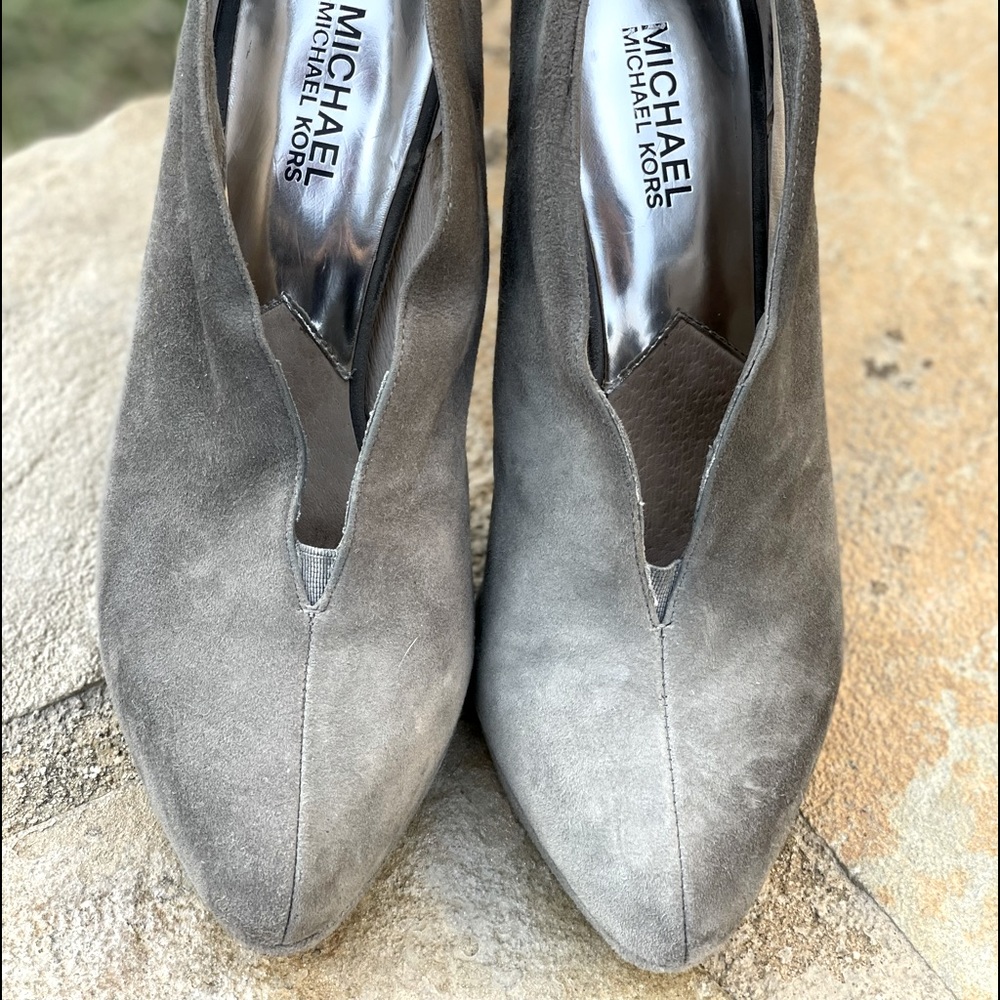 Michael Kors Griffin Suede Boots
